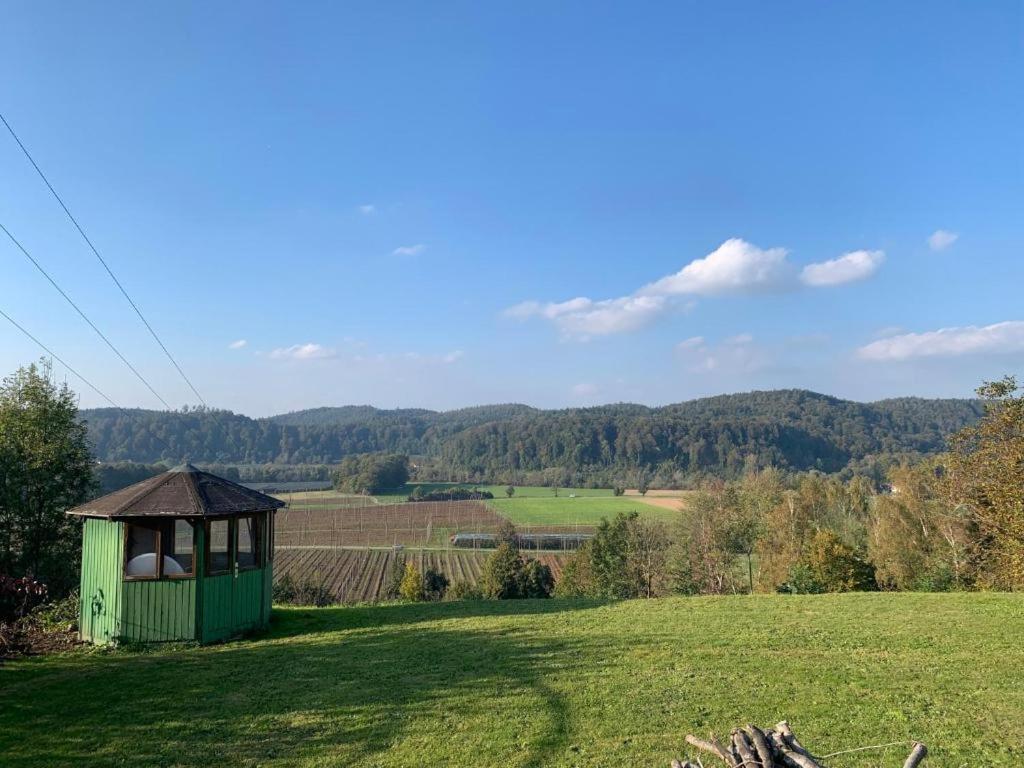 Einzigartiger Panoramablick, Bodensee Und Messe In Der Naehe Tettnang Exterior photo